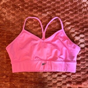Reebok Vibrant Pink Sports Bra